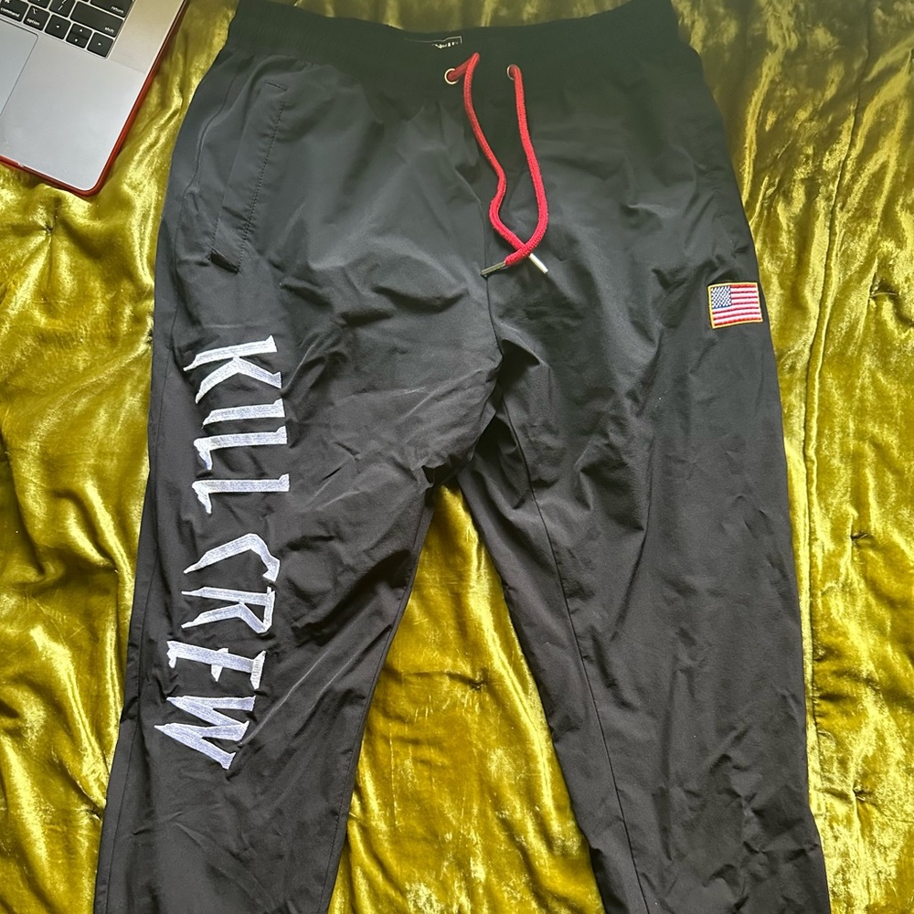 Kill crew windbreaker joggers